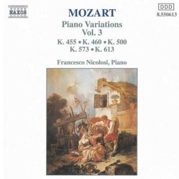 Wolfgang Amadeus Mozart: Piano Variations Vol. 3