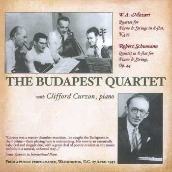 Album Wolfgang Amadeus Mozart: Quartet For Piano & Strings In E-Flat, K493 / Quintet in E-Flat For Piano & Strings, Op. 44