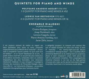 CD Wolfgang Amadeus Mozart: Quintets For Piano And Winds 100369