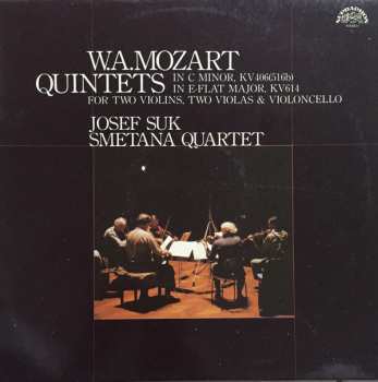 Album Wolfgang Amadeus Mozart: Quintets In C Minor, KV406 (516b) & In E-Flat Major, KV614