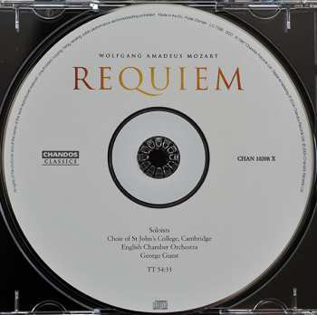 CD Wolfgang Amadeus Mozart: Requiem 327874