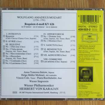 CD Wolfgang Amadeus Mozart: Requiem 44808