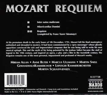 CD Wolfgang Amadeus Mozart: Requiem 148112