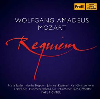 CD Wolfgang Amadeus Mozart: Requiem En Re Menor, KV. 626 425936
