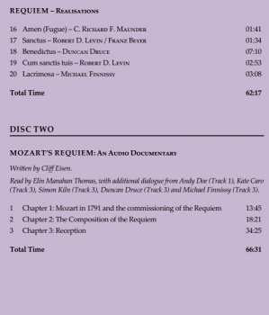 CD/SACD Wolfgang Amadeus Mozart: Requiem - Realisations 312240