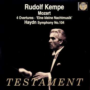 Album Wolfgang Amadeus Mozart: Rudolf Kempe Dirigiert Das Philharmonia Orchestra