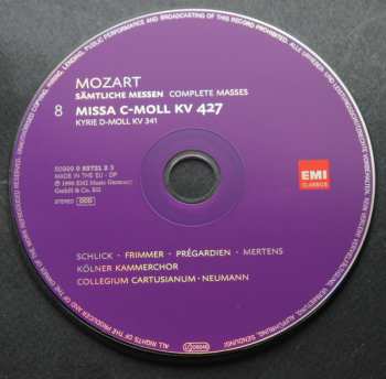10CD/Box Set Wolfgang Amadeus Mozart: Sämtliche Messen 185469