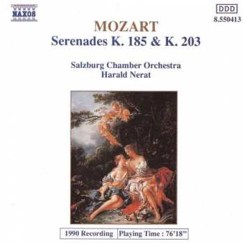 Album Wolfgang Amadeus Mozart: Serenades K. 185 & K. 203
