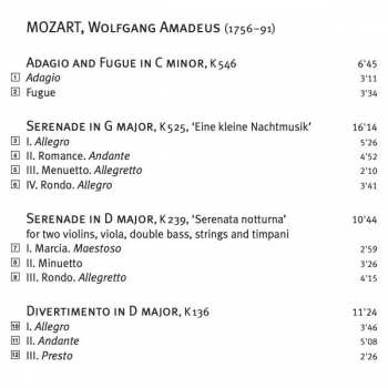 SACD Wolfgang Amadeus Mozart: Serenata Notturna; Three Divertimenti; Eine Kleine Nachtmusik 113670