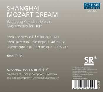 CD Wolfgang Amadeus Mozart: Shanghai Mozart Dream 362688