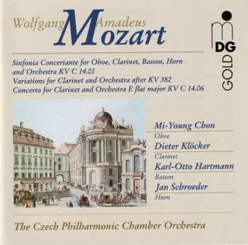 Album Wolfgang Amadeus Mozart: Sinfonia Concertante For Oboe, Clarinet, Basson, Horn and Orchestra KV C 14.01