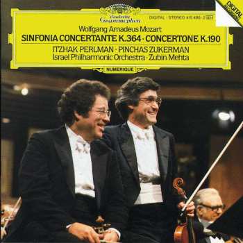 Album Wolfgang Amadeus Mozart: Sinfonia Concertante K. 364 - Concertone K. 190