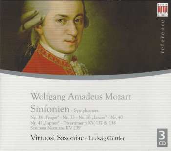 Album Wolfgang Amadeus Mozart: Sinfonien · Symphonies