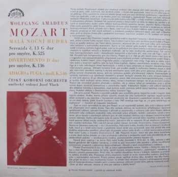LP Wolfgang Amadeus Mozart: Skladby Pro Smyčce 412233