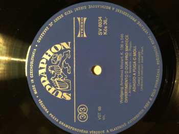 LP Wolfgang Amadeus Mozart: Skladby Pro Smyčce