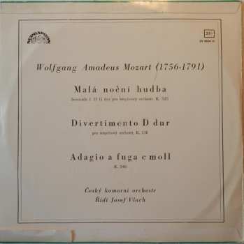 LP Wolfgang Amadeus Mozart: Malá Noční Hudba / Divertimento D Dur / Adagio A Fuga C Moll  507365