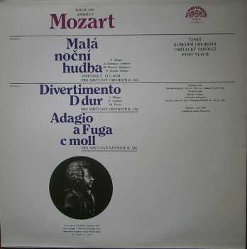 LP Wolfgang Amadeus Mozart: Malá Noční Hudba / Divertimento D Dur / Adagio A Fuga C Moll 518031