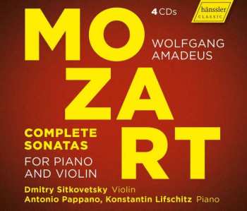 Album Wolfgang Amadeus Mozart: Complete Sonatas For Piano And Violin