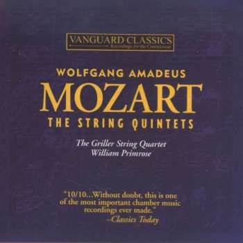 Album Wolfgang Amadeus Mozart: Streichquintette Nr.2-6