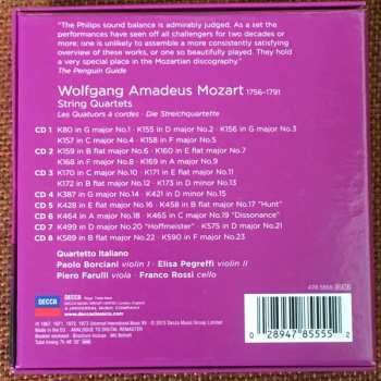 8CD/Box Set Wolfgang Amadeus Mozart: Complete String Quartets 310886