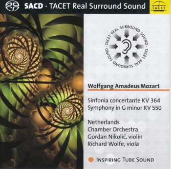 SACD Wolfgang Amadeus Mozart: Sinfonia Concertante KV 364; Symphony In G Minor KV 550 424909