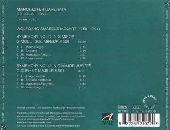 CD Wolfgang Amadeus Mozart: Symphonies No. 40 & No. 41 "Jupiter" 102121