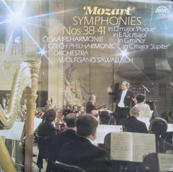 Album Wolfgang Amadeus Mozart: Symphonies Nos· 38··41 In D Major "Prague" In E Flat Major In G Minor In C Major "Jupiter" 
