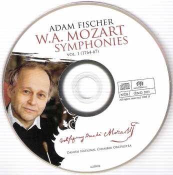 SACD Wolfgang Amadeus Mozart: Symphonies Vol. 1 (1764-67) 121089