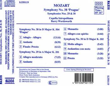 CD Wolfgang Amadeus Mozart: Symphony No. 38 'Prague', Symphonies Nos. 29 & 30 330338