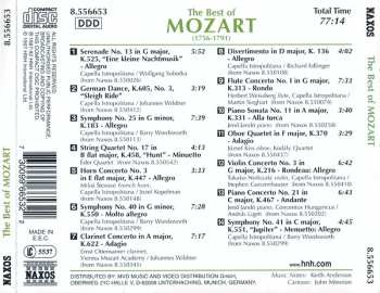 CD Wolfgang Amadeus Mozart: The Best Of Mozart 178969
