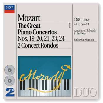 Album Wolfgang Amadeus Mozart: The Great Piano Concertos, Vol. 1
