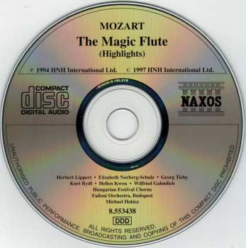 CD Wolfgang Amadeus Mozart: The Magic Flute (Highlights) 332277