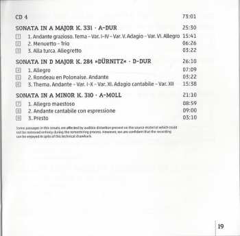 10CD/Box Set Wolfgang Amadeus Mozart: The Mozart Tapes Concertos & Sonatas 184083