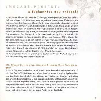 2CD Wolfgang Amadeus Mozart: The Violin Concertos / Sinfonia Concertante 45387