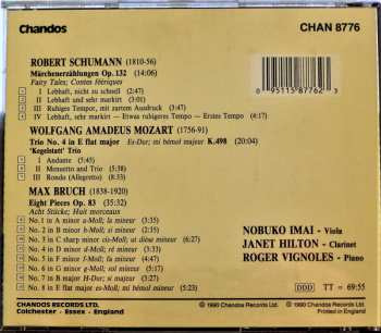 CD Wolfgang Amadeus Mozart: Trio No. 4 K498 (Kegelstatt-Trio) / Märchenerzählung Op. 132 / 8 Pieces Op. 83 319547