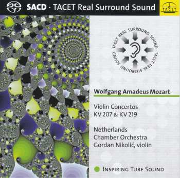 SACD Wolfgang Amadeus Mozart: Violin Concerto KV 207 & KV 219 452789