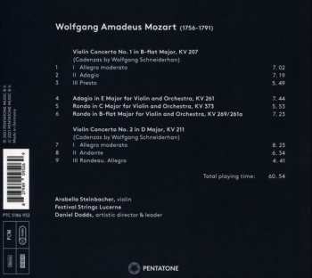 CD Wolfgang Amadeus Mozart: Violin Concertos 1 & 2 193370