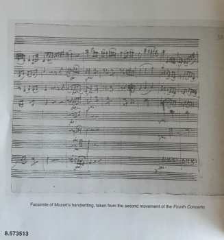 CD Wolfgang Amadeus Mozart: Violin Concertos Nos. 3, 4 And 5 310576