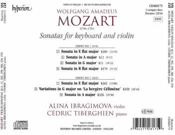 2CD Wolfgang Amadeus Mozart: Violin Sonatas K11, 12, 302, 359, 380, 526, 570 158044