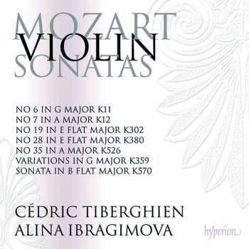 Album Wolfgang Amadeus Mozart: Violin Sonatas K11, 12, 302, 359, 380, 526, 570