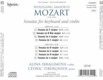 CD Wolfgang Amadeus Mozart: Violin Sonatas K6, 7, 9, 15, 29, 305, 376, 402 316200