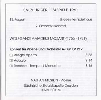 2CD/Box Set Wolfgang Amadeus Mozart: Violinkonzert A-Dur KV 219 176667