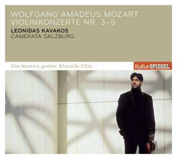 CD Wolfgang Amadeus Mozart: Violinkonzerte Nr. 3 - 5 DIGI 421775