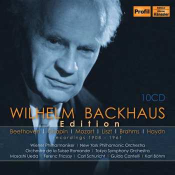 Album Wolfgang Amadeus Mozart: Wilhelm Backhaus Edition - Recordings 1908-1961
