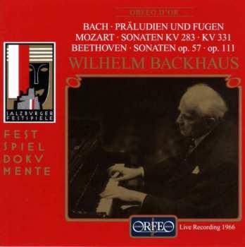 Album Wolfgang Amadeus Mozart: Wilhelm Backhaus,klavier