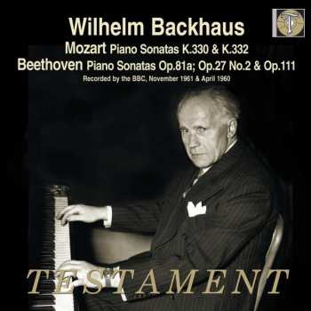 CD Wolfgang Amadeus Mozart: Wilhelm Backhaus,klavier 326255