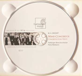 CD Wolfgang Amadeus Mozart: Wind Concertos = Concertos Pour Vents (Horn Concertos Nos.1 & 4 / Bassoon & Oboe Concertos K191 & 314) 307291