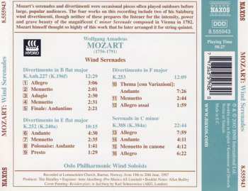 CD Wolfgang Amadeus Mozart: Wind Serenades 274125