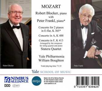 CD Wolfgang Amadeus Mozart: Yale School Of Music 345128