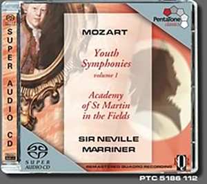 Album Wolfgang Amadeus Mozart: Youth Symphonies, volume 1